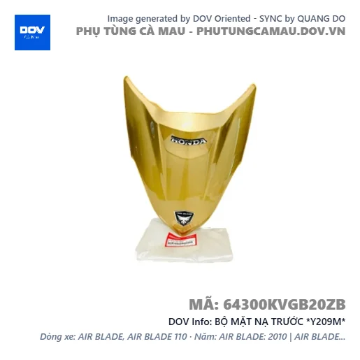 BỘ MẶT NẠ TRƯỚC *Y209M*  — 64300KVGB20ZB
