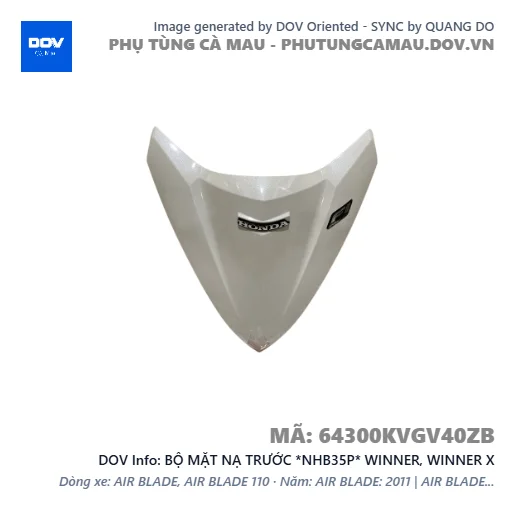 BỘ MẶT NẠ TRƯỚC *NHB35P* WINNER, WINNER X — 64300KVGV40ZB