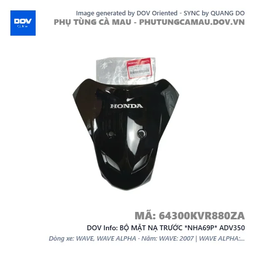 BỘ MẶT NẠ TRƯỚC *NHA69P* ADV350 — 64300KVR880ZA