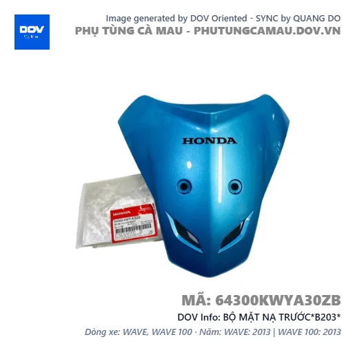 BỘ MẶT NẠ TRƯỚC*B203*  — 64300KWYA30ZB