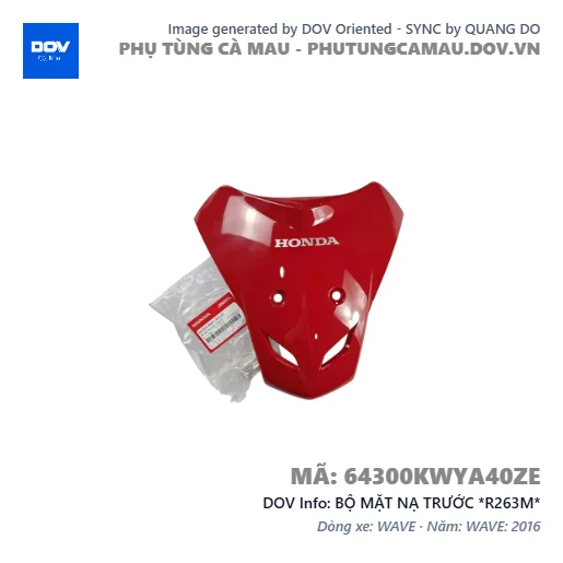 BỘ MẶT NẠ TRƯỚC *R263M* — 64300KWYA40ZE