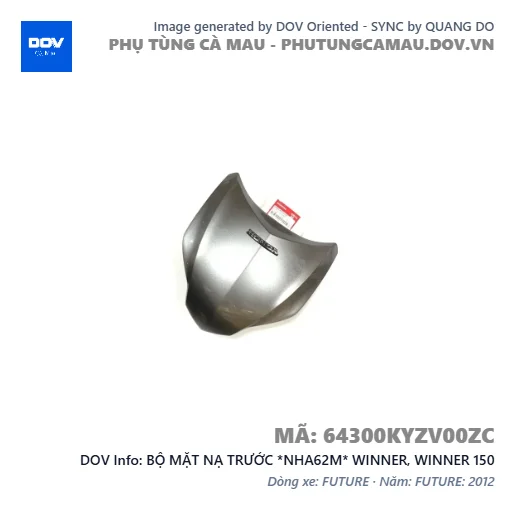 BỘ MẶT NẠ TRƯỚC *NHA62M* WINNER, WINNER 150 — 64300KYZV00ZC
