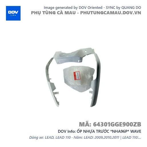 ỐP NHỰA TRƯỚC *NHA96P* WAVE — 64301GGE900ZB