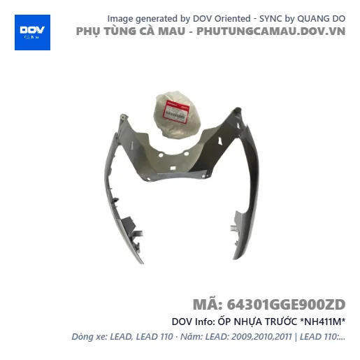 ỐP NHỰA TRƯỚC *NH411M*  — 64301GGE900ZD