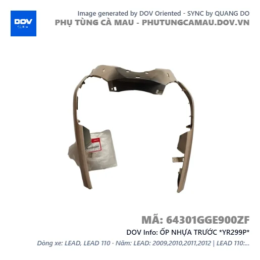 ỐP NHỰA TRƯỚC *YR299P* — 64301GGE900ZF