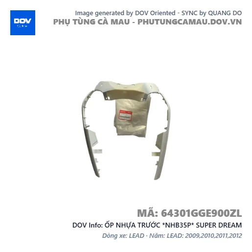 ỐP NHỰA TRƯỚC *NHB35P* SUPER DREAM — 64301GGE900ZL