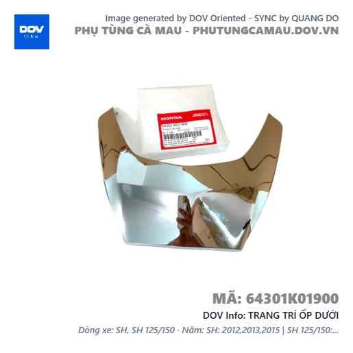 TRANG TRÍ ỐP DƯỚI — 64301K01900