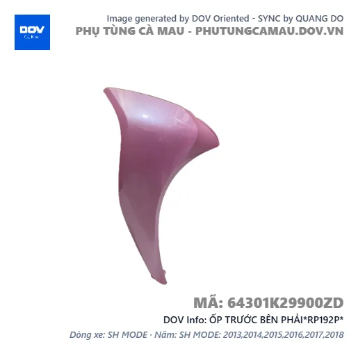 ỐP TRƯỚC BÊN PHẢI*RP192P*  — 64301K29900ZD