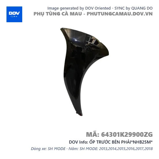 ỐP TRƯỚC BÊN PHẢI*NHB25M*  — 64301K29900ZG