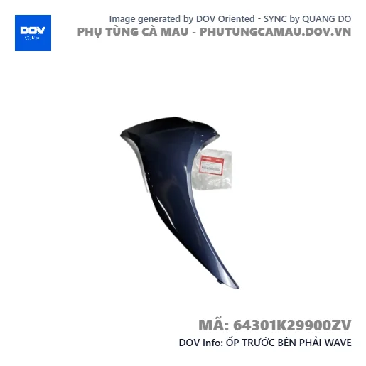 ỐP TRƯỚC BÊN PHẢI WAVE — 64301K29900ZV