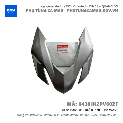 ỐP TRƯỚC *NHB18* WAVE — 64301K2PV60ZF