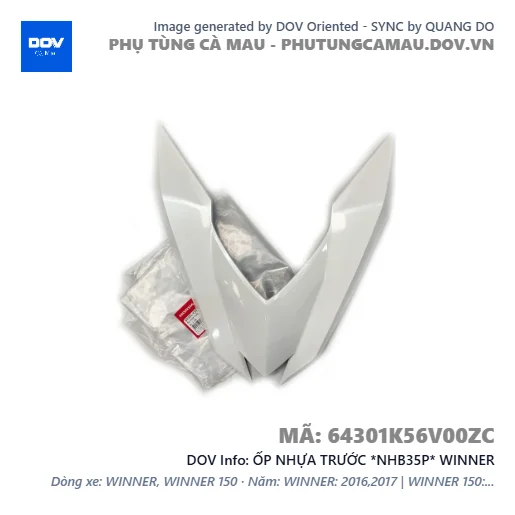 ỐP NHỰA TRƯỚC *NHB35P* WINNER — 64301K56V00ZC