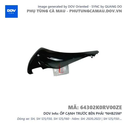 ỐP CẠNH TRƯỚC BÊN PHẢI *NHB25M*  — 64302K0RV00ZE