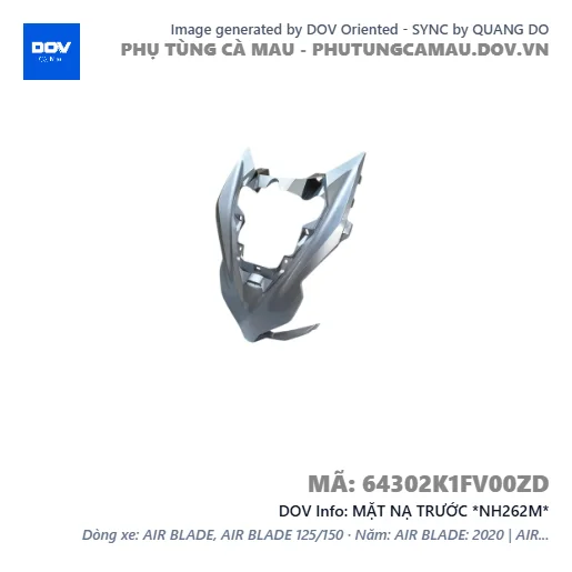 MẶT NẠ TRƯỚC *NH262M* — 64302K1FV00ZD