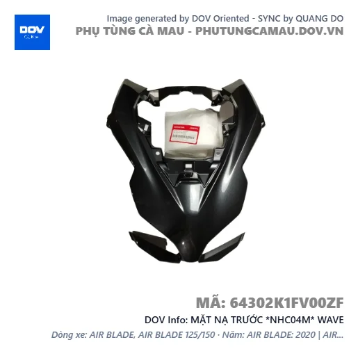 MẶT NẠ TRƯỚC *NHC04M* WAVE — 64302K1FV00ZF