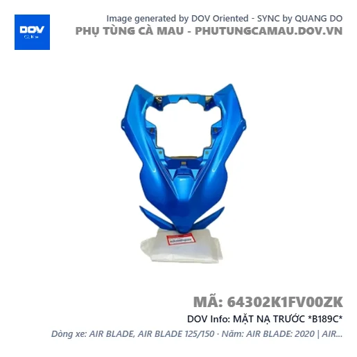 MẶT NẠ TRƯỚC *B189C*  — 64302K1FV00ZK
