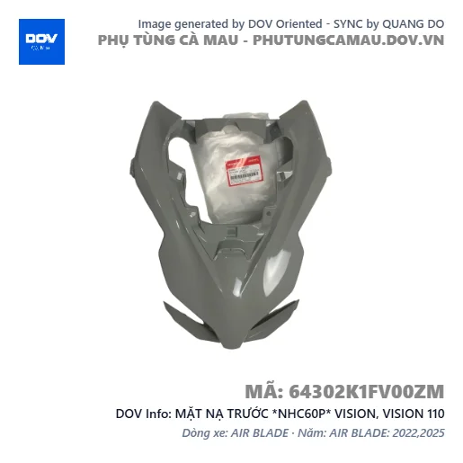 MẶT NẠ TRƯỚC *NHC60P* VISION, VISION 110 — 64302K1FV00ZM