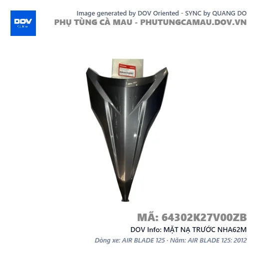 MẶT NẠ TRƯỚC NHA62M  — 64302K27V00ZB