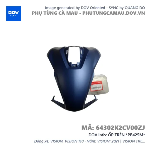 ỐP TRÊN *PB425M*  — 64302K2CV00ZJ