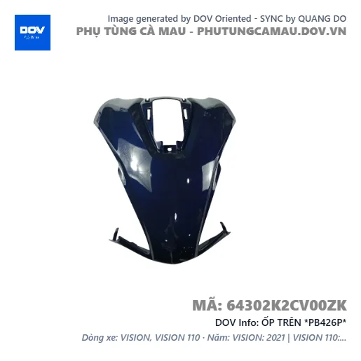 ỐP TRÊN *PB426P*  — 64302K2CV00ZK