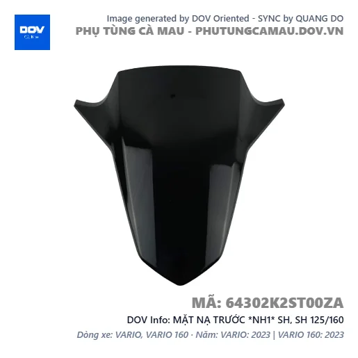 MẶT NẠ TRƯỚC *NH1* SH, SH 125/160 — 64302K2ST00ZA