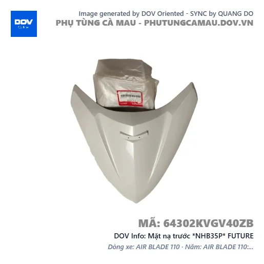 Mặt nạ trước *NHB35P* FUTURE — 64302KVGV40ZB
