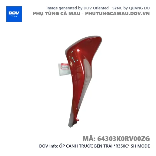 ỐP CẠNH TRƯỚC BÊN TRÁI *R350C* SH MODE — 64303K0RV00ZG