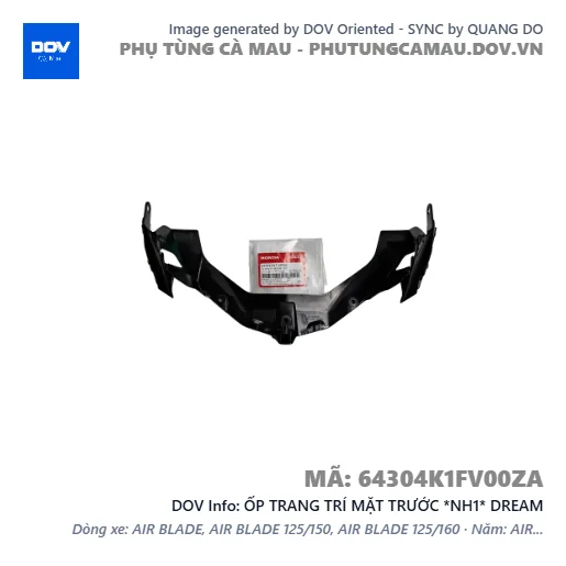 ỐP TRANG TRÍ MẶT TRƯỚC *NH1* DREAM — 64304K1FV00ZA