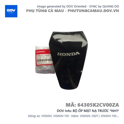 BỘ ỐP MẶT NẠ TRƯỚC *NH1*  — 64305K2CV00ZA