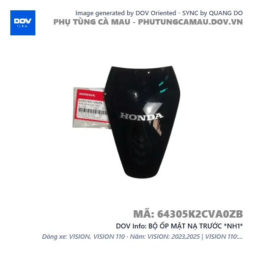 BỘ ỐP MẶT NẠ TRƯỚC *NH1*  — 64305K2CVA0ZB
