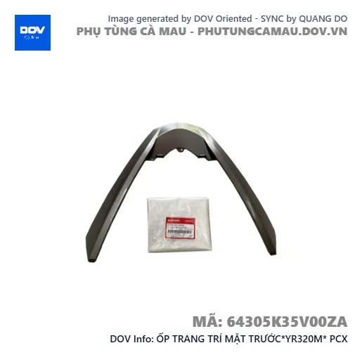 ỐP TRANG TRÍ MẶT TRƯỚC*YR320M* PCX — 64305K35V00ZA