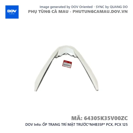 ỐP TRANG TRÍ MẶT TRƯỚC*NHB35P* PCX, PCX 125 — 64305K35V00ZC