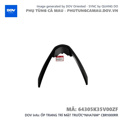 ỐP TRANG TRÍ MẶT TRƯỚC*NHA76M* CBR1000RR — 64305K35V00ZF