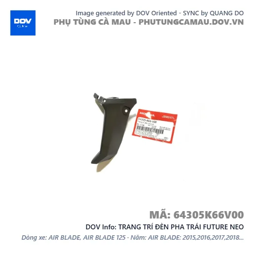 TRANG TRÍ ĐÈN PHA TRÁI FUTURE NEO — 64305K66V00