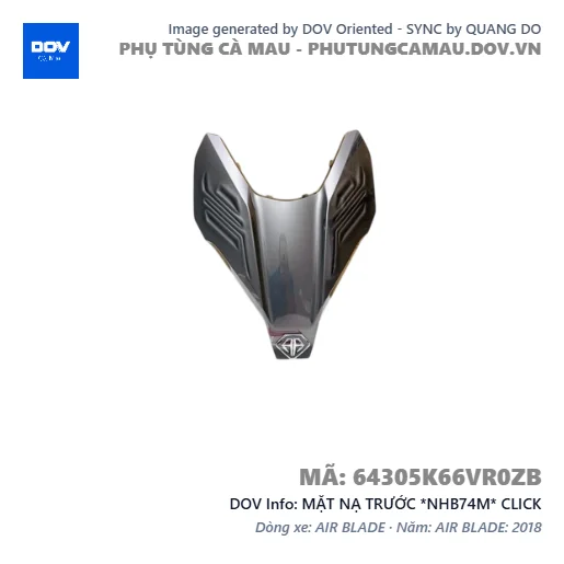 MẶT NẠ TRƯỚC *NHB74M* CLICK — 64305K66VR0ZB