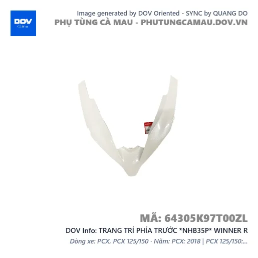 TRANG TRÍ PHÍA TRƯỚC *NHB35P* WINNER R — 64305K97T00ZL