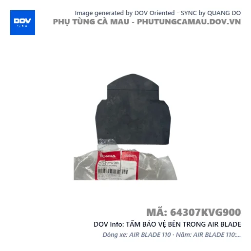 TẤM BẢO VỆ BÊN TRONG AIR BLADE — 64307KVG900