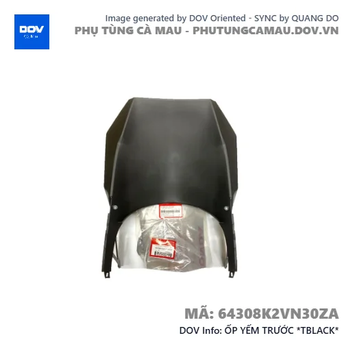 ỐP YẾM TRƯỚC *TBLACK*  — 64308K2VN30ZA