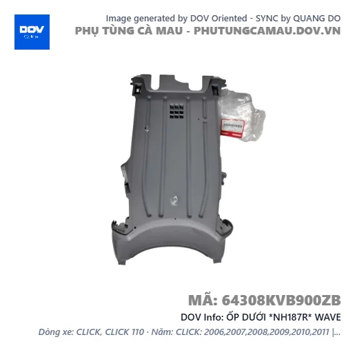 ỐP DƯỚI *NH187R* WAVE — 64308KVB900ZB