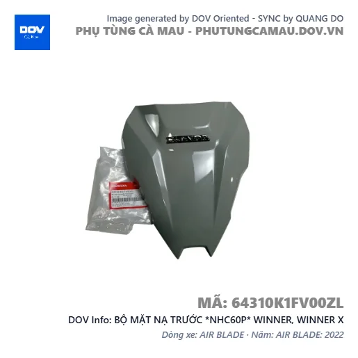 BỘ MẶT NẠ TRƯỚC *NHC60P* WINNER, WINNER X — 64310K1FV00ZL