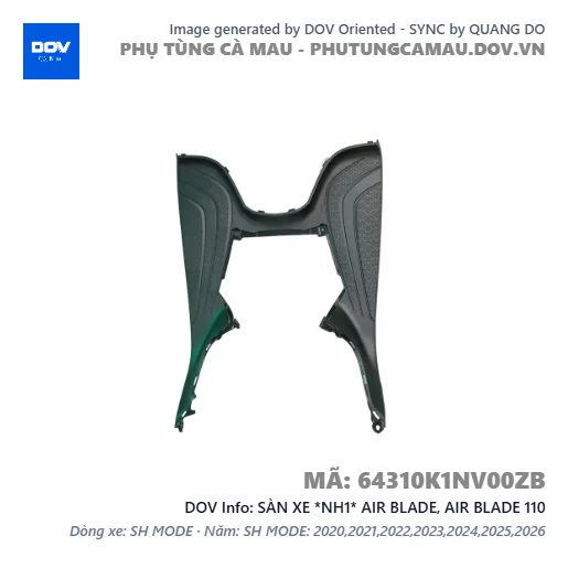SÀN XE *NH1* AIR BLADE, AIR BLADE 110 — 64310K1NV00ZB