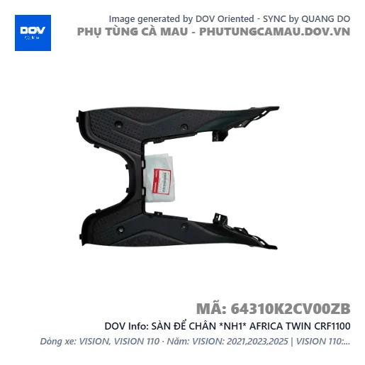 SÀN ĐỂ CHÂN *NH1* AFRICA TWIN CRF1100 — 64310K2CV00ZB