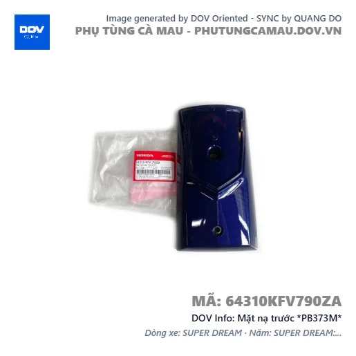 Mặt nạ trước *PB373M*  — 64310KFV790ZA