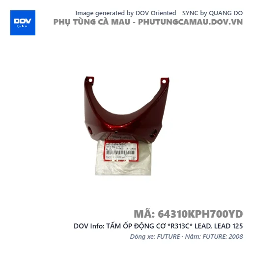 TẤM ỐP ĐỘNG CƠ *R313C* LEAD, LEAD 125 — 64310KPH700YD