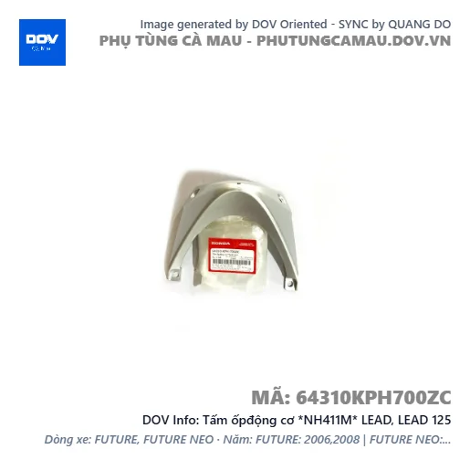 Tấm ốpđộng cơ *NH411M* LEAD, LEAD 125 — 64310KPH700ZC
