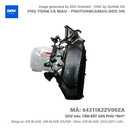 TẤM BẮT SÀN PHẢI *NH1*  — 64311K2ZV00ZA