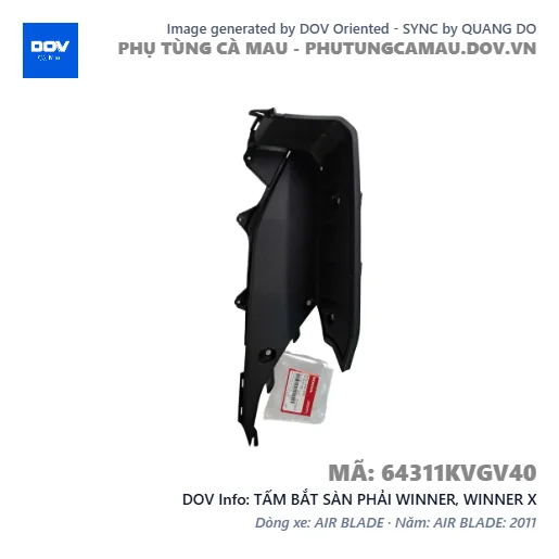TẤM BẮT SÀN PHẢI WINNER, WINNER X — 64311KVGV40