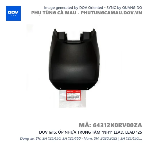 ỐP NHỰA TRUNG TÂM *NH1* LEAD, LEAD 125 — 64312K0RV00ZA