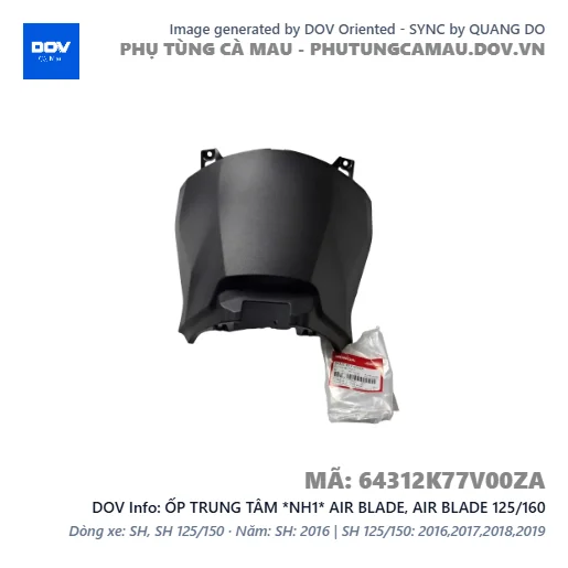 ỐP TRUNG TÂM *NH1* AIR BLADE, AIR BLADE 125/160 — 64312K77V00ZA
