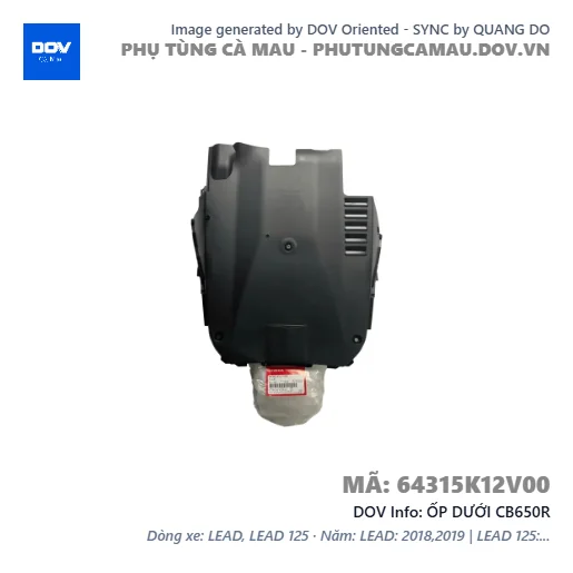 ỐP DƯỚI CB650R — 64315K12V00